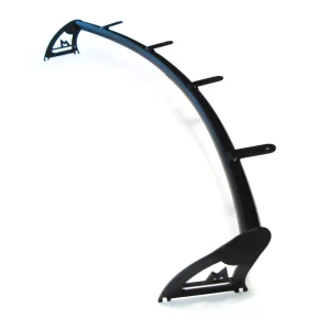 Curved Light Bar by Terrafirma, Satin Black Powder Coated, For Land Rover Discovery I and Discovery Series II (See Fitment Years)