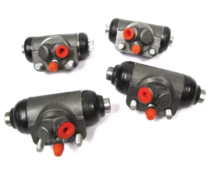 Wheel Cylinder Kit, Set of 4 Front And Rear Wheel Cylinders, Original Equipment By TRW, For Land Rover Series 2, 2A And 3, 88-Inch Models, 1958 - 1974