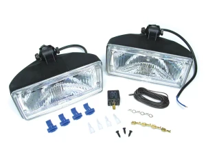 Driving Lamp Fog Lights Set PRC8238, Pair, For Range Rover Classic