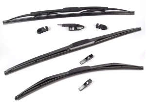 Wiper Blade Kit, Original Equipment, Front And Rear 3-Piece Set With Retainers, For Range Rover Full Size L405