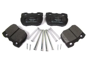 Front Brake Pads SFP500160, Original Equipment By Delphi, For Land Rover Discovery I