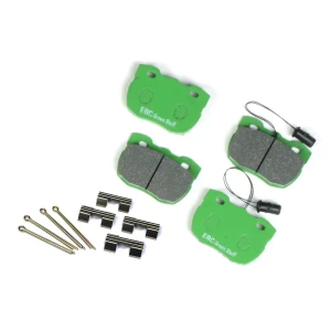EBC Greenstuff Performance Front Brake Pads SFP500220 Or STC9187 For Range Rover Classic, 1987 - 1989, Includes Pins And Clips