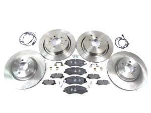 Brake Rebuild Kit, Front And Rear, Includes Genuine Pads, Standard Rotors And Wear Sensors, For Range Rover Sport, 2010 - 2013 (From Vin # AA256676 On)