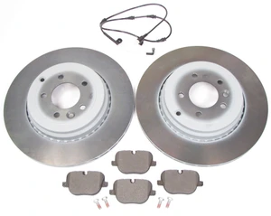 Rear Brake Rebuilding Kit For Range Rover Sport Supercharged 2010 - 2013, Includes Genuine Pads And Rotors And Replacement Wear Sensors