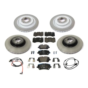 Brake Rebuild Kit Front And Rear, Genuine Rotors And Pads, For Range Rover Full Size Supercharged (See Fitment Years)