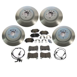 Brake Rebuild Kit Front And Rear, Genuine Rotors And Pads, For Land Rover Defender 110 New Generation L663 (See Fitment Years)