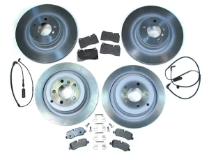 Genuine Brake Rebuilding Kit, Front And Rear, Rotors, Pads And Sensors For Range Rover Full Size Supercharged L322