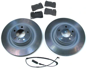 Front Brake Rebuilding Kit, Includes Genuine Pads, Genuine Rotors And Replacement Wear Sensor, For Range Rover Full Size Supercharged L322, 2006 - 2009