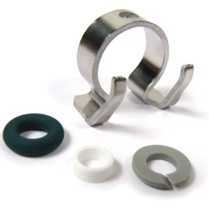 Fuel Injector Repair Kit LR037089, Includes O-Ring, Teflon Seal And Retainer For One Injector, 8 Required Per Vehicle, For Land Rover LR4, Range Rover Sport, And Range Rover Full Size (See Fitment Years)