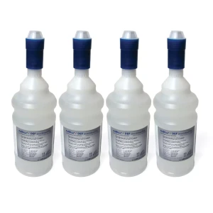 Diesel Exhaust Fluid DEF SCR LR072258, Original Equipment By AdBlue, Four Half Gallon Bottles (2 Gallons / 7.56-Liters Total), For Land Rover Discovery 5, Range Rover Sport, Velar, And Evoque, Diesel Vehicles Only (See Fitment Years)