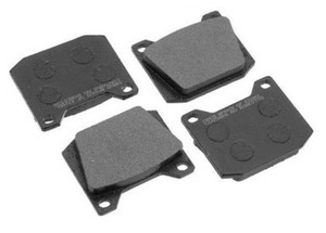 Brake Pads Semi Metallic TR3B to TR6 to CC81078, BJ8, MGC, GT6
