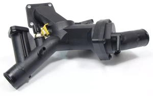 Engine Thermostat And Housing Assembly LR005631 (Includes Thermostat) For Land Rover LR3 And Range Rover Sport, 2005 - 2009 (See Fitment Notes)