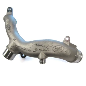 Genuine Coolant Tube LR186859, Thermostat To Top Coolant Hose, LR186859, For Land Rover LR4, Discovery 5, Sport, Defender 90, 110, And 130 New Gen L663, Range Rover Sport, Full Size, And Velar (See Fitment Years)