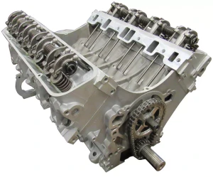 Land Rover 4.6L Engine, Remanufactured Long Block For Vehicles With Distributors, Includes Cylinder Heads And Rockershaft, For Land Rover Discovery I, Defender 90 And 110, And Range Rover Classic, Core Charge Additional (See Fitment Years)