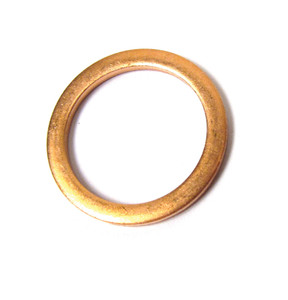 Genuine Copper Oil Pan Drain Plug Washer ETC7398 For Land Rover Discovery I, 1994 - 1999 And Range Rover Classic 1995