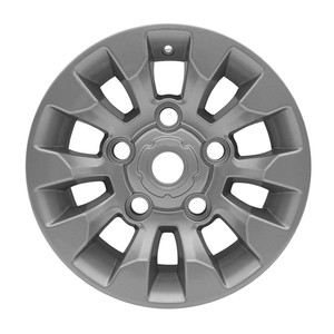 Sawtooth Style Alloy Wheel 16 X 7 Inch LR025862, Silver, For Land Rover Discovery I, Defender 90, And Range Rover Classic (See Fitment Years)