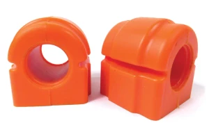 Front Sway Bar Polyurethane Bushing By Polybush, Orange Pair (Standard Firmness) For Range Rover Full Size L322