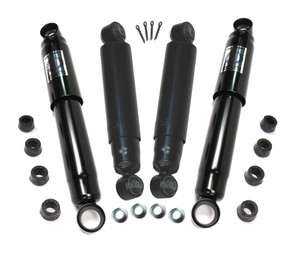 Heavy Duty Front And Rear Shock Absorber Kit For Land Rover Series 2, 2A, And 3, 88-Inch Models Only