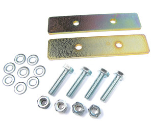 Terrafirma Coil Spring Retention Plates TF507, Rear Pair, For Land Rover Defender 110, 1993 NAS Model Only
