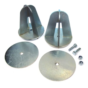 Terrafirma Spring Relocation Cones: Rear Pair For Defender 110 1993