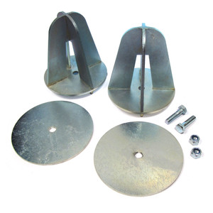 Terrafirma Spring Relocation Cones: Rear Pair For Defender 110 1993