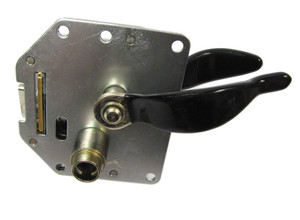 Door Latch, Left Hand, No Lock, FQJ103850, For Land Rover Defender 90 And Land Rover Series 3, 1972 - 1974
