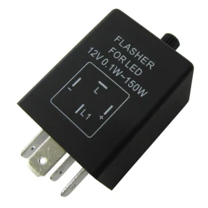 LED Flasher Unit Relay YWT10002L Or PRC8876 By AllMakes4x4, 12-Volt 4-Pin, For Land Rover Defender 90 And Range Rover Classic (See Fitment Years)