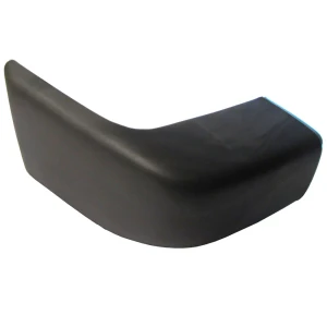 Genuine Bumper End Cap NTC5233, Rear Left Hand Driver's Side, Unfinished Charcoal Gray, For Range Rover Classic