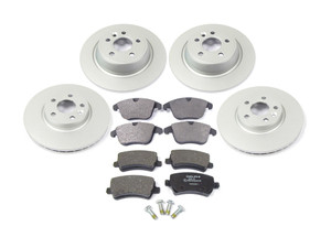 Brake Rebuild Kit, Front And Rear, Includes Standard Rotors And Brake Pads, For Range Rover Evoque