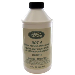 Genuine Brake And Clutch Fluid, DOT4, 12 Oz. Bottle For Land Rovers And Range Rover