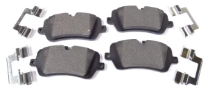 Rear Brake Pads With Clips LR108260 Or LR079935 By Textar For Land Rover Discovery 5, Range Rover Full Size L405, And Range Rover Sport (See Fitment Years)