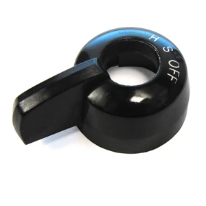 Knob 316435 For Headlight Ignition Switch, Original Equipment By Lucas, On Land Rover Series 1, 2, And 2A, 1954 - 1967
