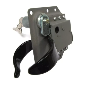 Right Hand Door Latch With Lock And Key 337801 For Land Rover Series 2, 2A, And 3