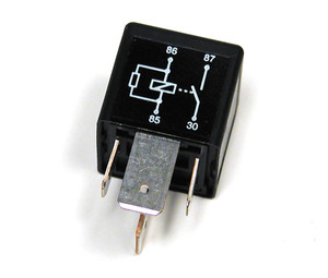 ABS Pump Relay AMR3773, 12-Volt 4-Pin Black, For Land Rover Discovery I, 1995 - 1999