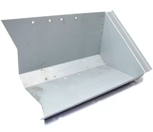 Footwell DA4018N, Right Side, For Land Rover Series 2, 2A, And 3, 88 And 109-Inch Models, Left Hand Drive Models