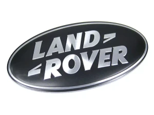 Genuine Grille Emblem DAG500160, Land Rover Logo, Black With Silver, For Range Rover Sport Supercharged, 2006 - 2009