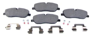 Front Brake Pads LR019618 By Textar, Includes Pins And Retaining Clips, For Land Rover LR3, Range Rover Sport, And Range Rover Full Size (See Fitment Years)