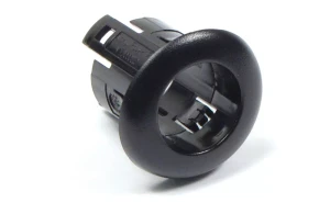 Genuine Park Distance Control (PDC) Sensor Bezel VTJ000110PMA, Rear Inner, Black, For Land Rover LR3, 2005 - 2009