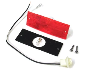 Front Side Marker Lamp Assembly AMR2037, Red, For Land Rover Defender 90 And 110, And Series 3 (See Fitment Years)