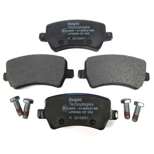 Rear Brake Pads LR134695 Or LR043285, Original Equipment By Delphi, For Land Rover LR2 And Range Rover Evoque (See Fitment Years)