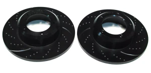 3GD Series Sport Performance Brake Rotors, Front Pair By EBC For Range Rover Classic, Discovery 1 And Defender 110