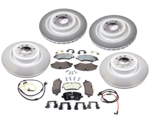 Brake Rebuild Kit, Front And Rear, For Range Rover Full Size L405, Includes Genuine Pads, Genuine Rotors And Wear Sensors