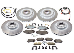 Brake Rebuild Kit Front And Rear (Genuine Rotors And Pads): Range Rover Full Size V8 5.0L Naturally-Aspirated