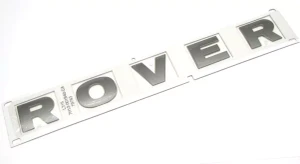 Genuine Hood Decal Lettering 'Rover' DAB500080LQV, Brunel Metallic, For Land Rover LR3 And LR4 (See Fitment Years)