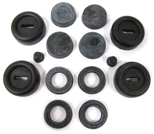 Front Brakes Wheel Cylinder Seal Kit For Land Rover Series 109-Inch Models, 2.25