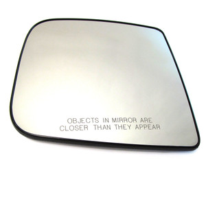 Clearview COMPACT Mirror Replacement Part, Left Hand Convex Replacement Mirror Glass Kit For Base Model Mirrors With Electric Power Adjust Only