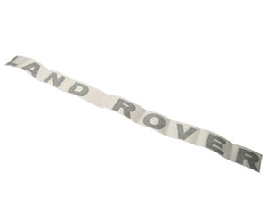 Genuine Hood Decal BTR9897MUK 'Land Rover' Text In Mid Silver For Land Rover Discovery I