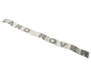 Genuine Hood Decal BTR9897MUK 'Land Rover' Text In Mid Silver For Land Rover Discovery I