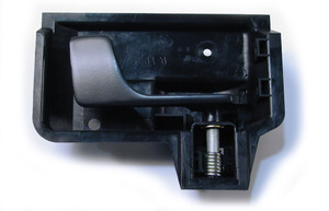 Genuine Inner Right Hand Door Handle ALR6858, Black, For Range Rover P38, 1995 - 1998 (See Fitment Notes)
