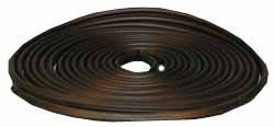 10" Weatherstrip Section For Land Rover Series II/IIA 1958 - 1971, Land Rover Series III 1971 - 1974, And Land Rover Series 109 1958 - 1985